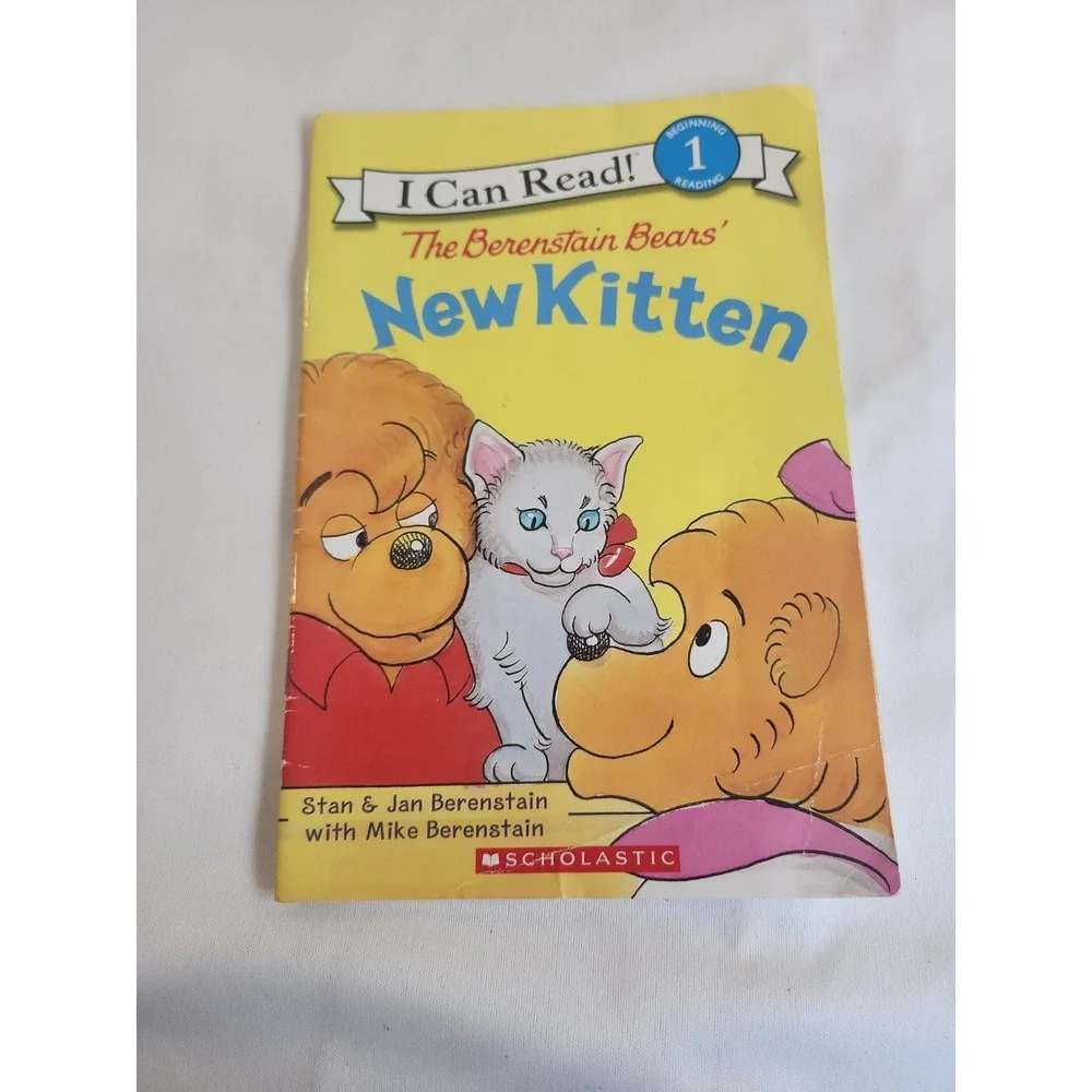 Scholastic Book Lot Of 5 The Berenstain Bears I Can Read Beginning 1‎ Reading